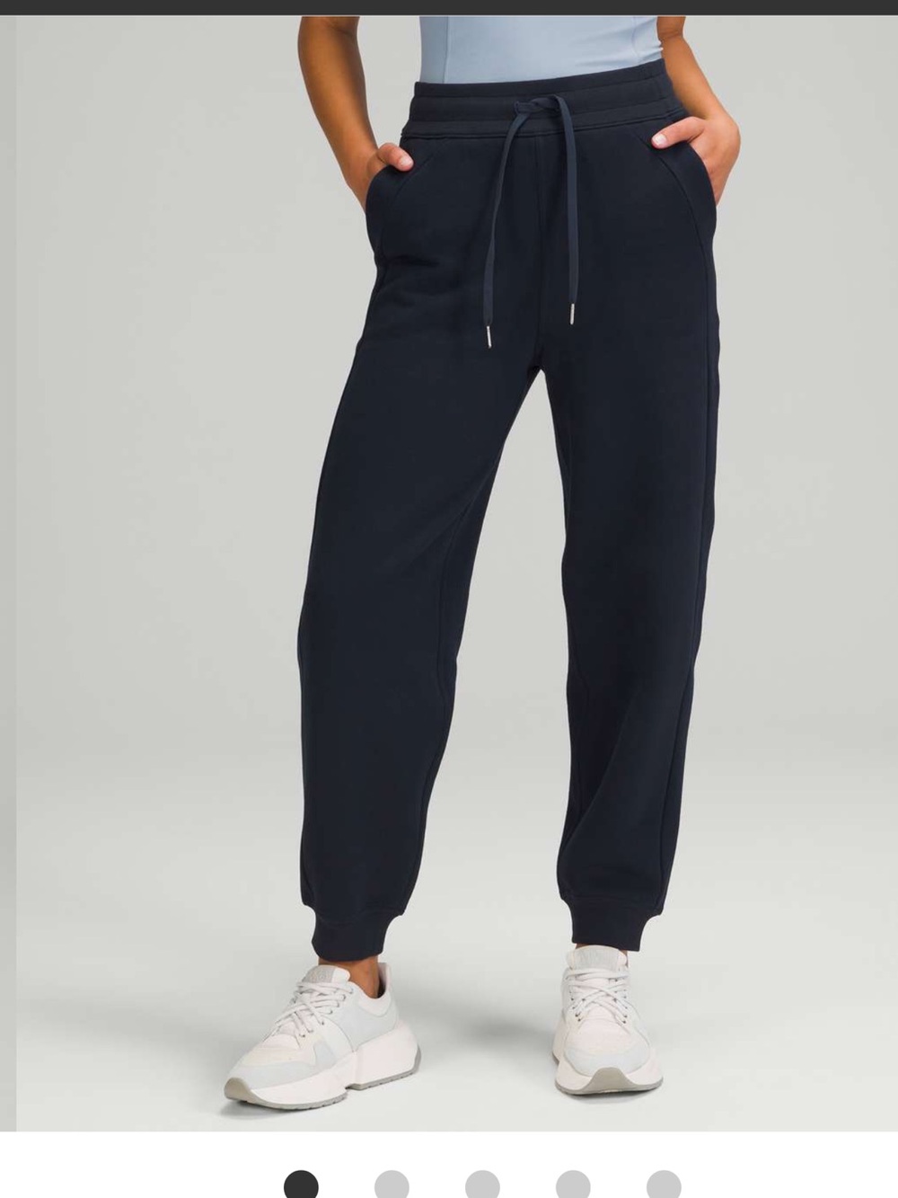 lululemon athletica Navy Drawstring Joggers
